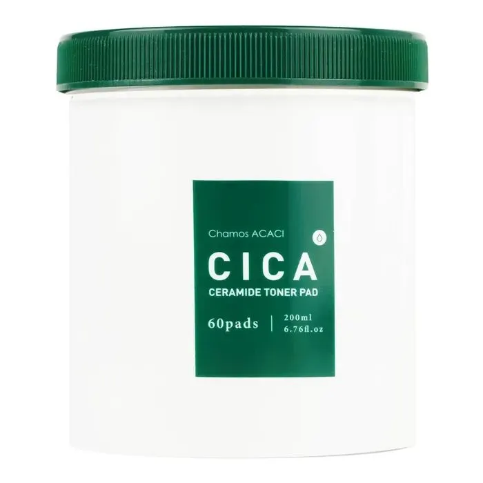 Тонік для обличчя Chamos Acaci CICA Ceramide Toner Pad 60 шт (8809639615270)