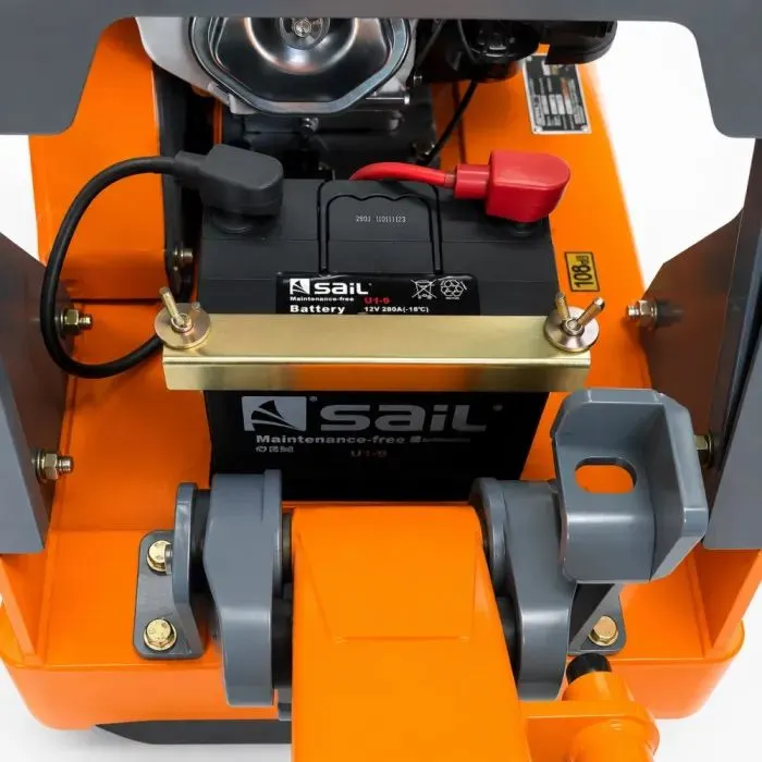 Виброплита GTM с гидравлическим реверсом, двигатель Loncin G390FD, 13hp, 405кг, плита 900×650мм (GPC400-LCRH) изображение 8