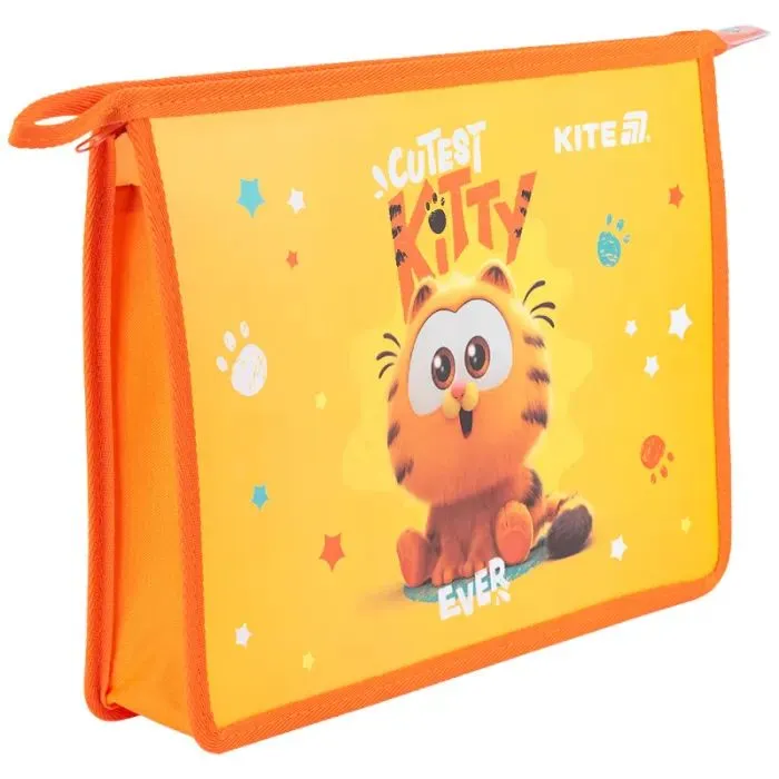 Папка на молнии Kite A4+ Garfield (GF25-428)