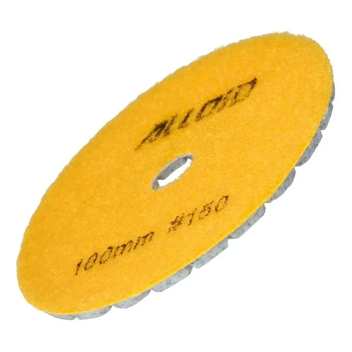 Круг зачистной Alloid Pro, алмазный, шлифовальный, на липучке, COMBS, 100мм, зерно 150 (DD-63379) изображение 3