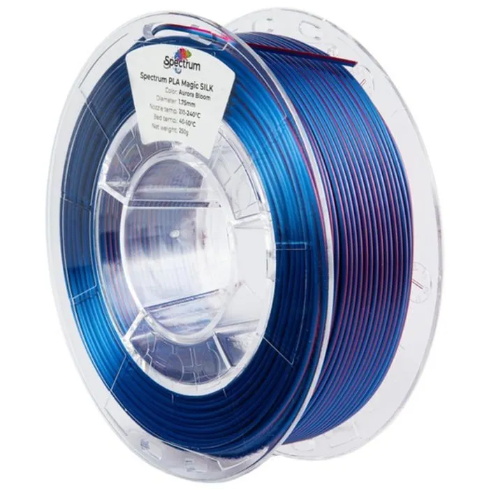 Пластик для 3D-принтера Spectrum PLA Magic SILK 1.75mm 0.25kg Aurora Bloom (81398)