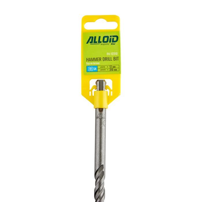 Бур Alloid по бетону, SDS-plus, S4, 16310мм (FH-16310) изображение 3