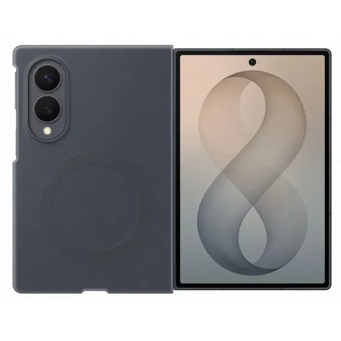 Чохол до мобільного телефона Samsung Galaxy Fold 8 Silicone Ring Magnet Graphite (EF-EF971CBEGUA) зображення 4