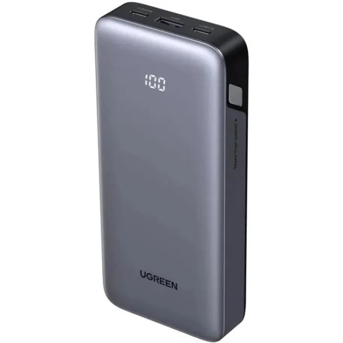Батарея универсальная Ugreen 20000mAh, 30W, PD, QC, PB532, Gray (55989B)