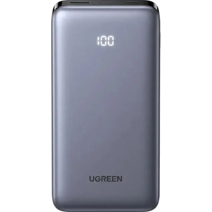 Батарея универсальная Ugreen 20000mAh, 30W, PD, QC, PB532, Gray (55989B) изображение 2