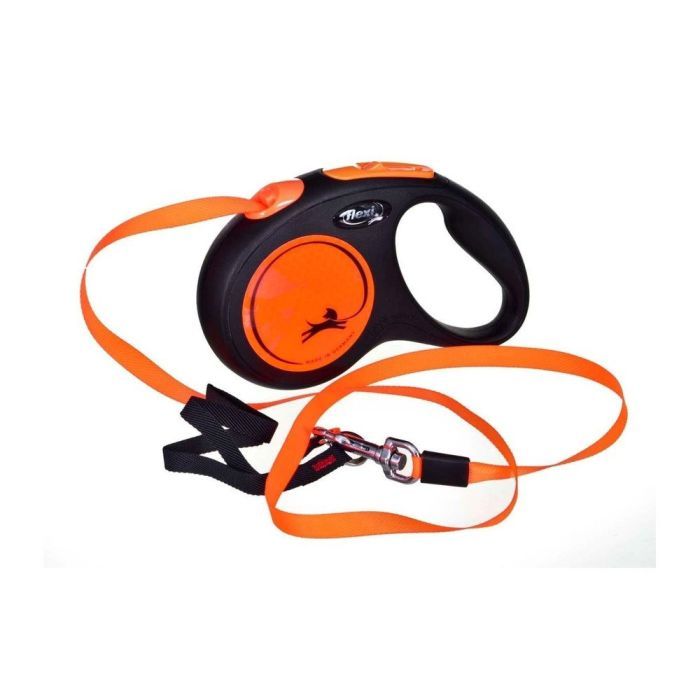 Поводок для собак Flexi New Neon лента S 5 м/15 кг зеленый (4000498032015) изображение 7