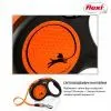 Поводок для собак Flexi New Neon лента S 5 м/15 кг оранжевый (4000498032008) изображение 9