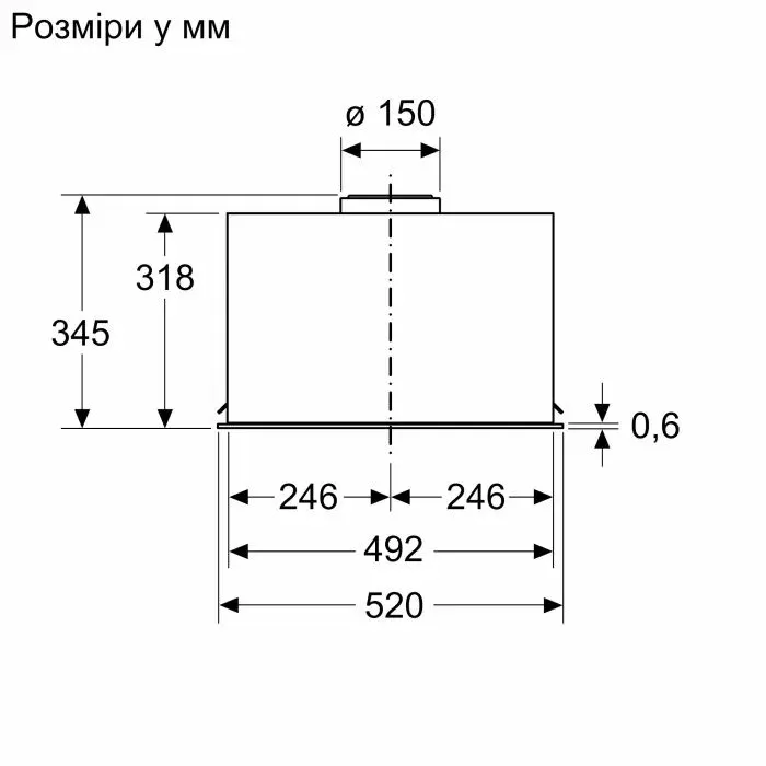 Витяжка кухонна Siemens LB57NPC60 зображення 8