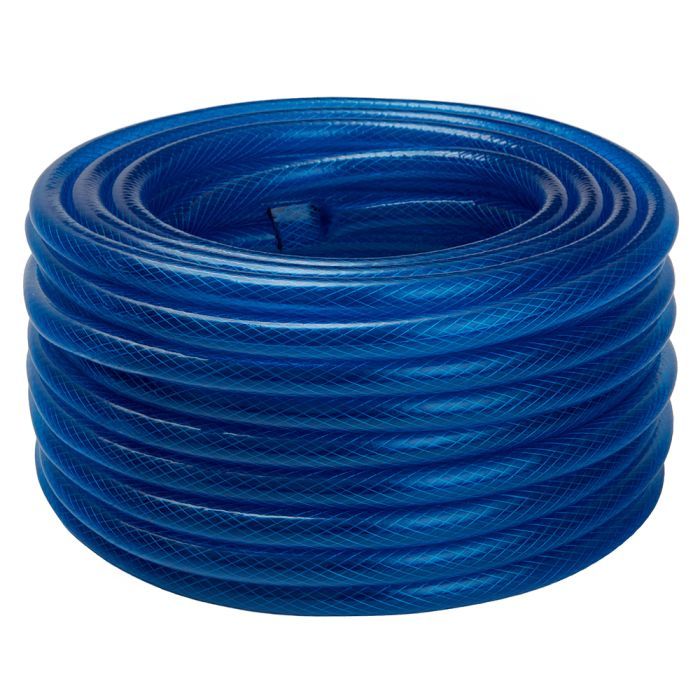 Шланг для поливу Alloid Pro армований, 3-шаровий, AZURE SNAIL, 1/2", 50м (WH-67652)