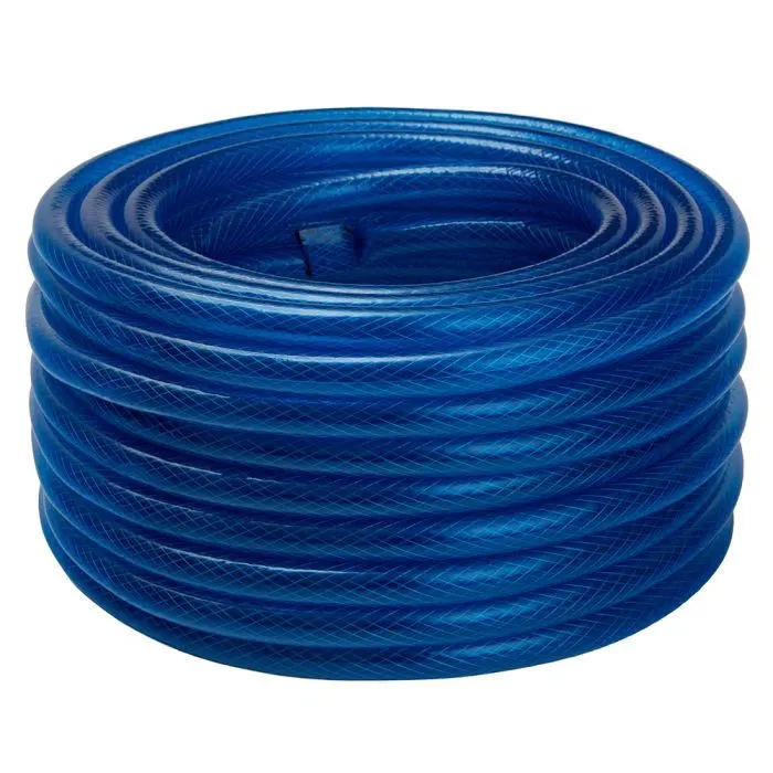 Шланг для поливу Alloid Pro армований, 3-шаровий, AZURE SNAIL, 1/2", 20м (WH-67650)