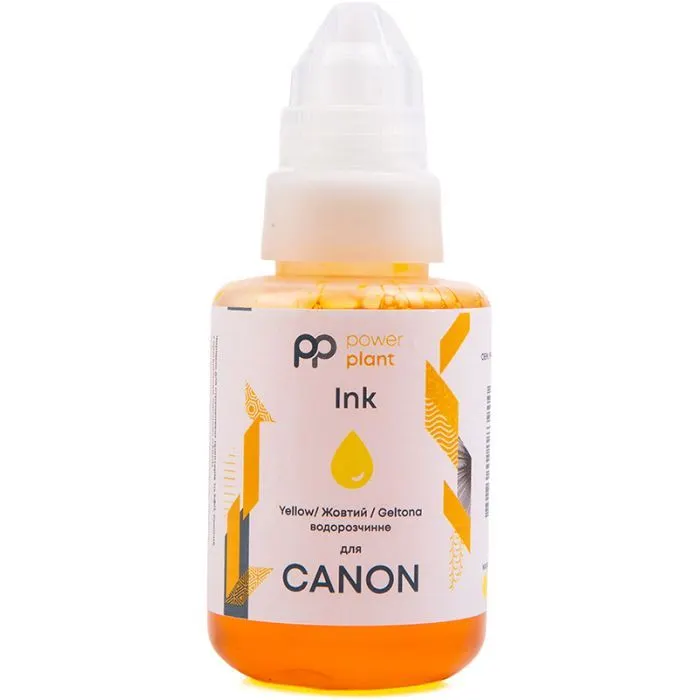 Чорнило PowerPlant для Canon 140г Yellow (PP-CAN-Y)