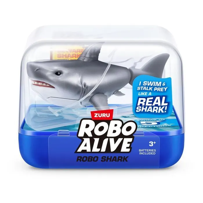 Интерактивная игрушка Pets & Robo Alive S1 Робоакула серая (71165-3)