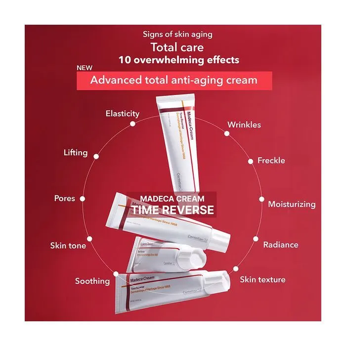 Крем для лица Centellian24 Madeca Cream Time Reverse 50 мл (8806109101257) изображение 3