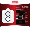 Скло захисне Intaleo Camera Lens Apple iPhone 17 Black (1283126630064) зображення 4