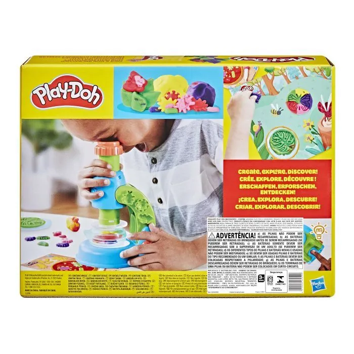 Набір для творчості Hasbro Play-Doh Мікроскоп (G0494) зображення 2
