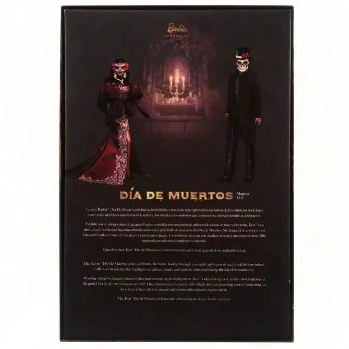 Лялька Barbie колекційна Ken Día De Muertos (JJX97) зображення 2