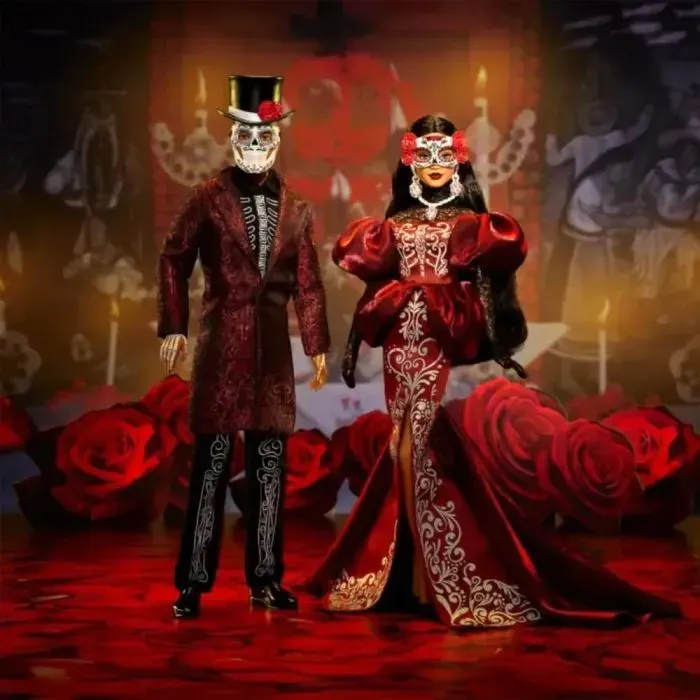 Лялька Barbie колекційна Ken Día De Muertos (JJX97) зображення 9