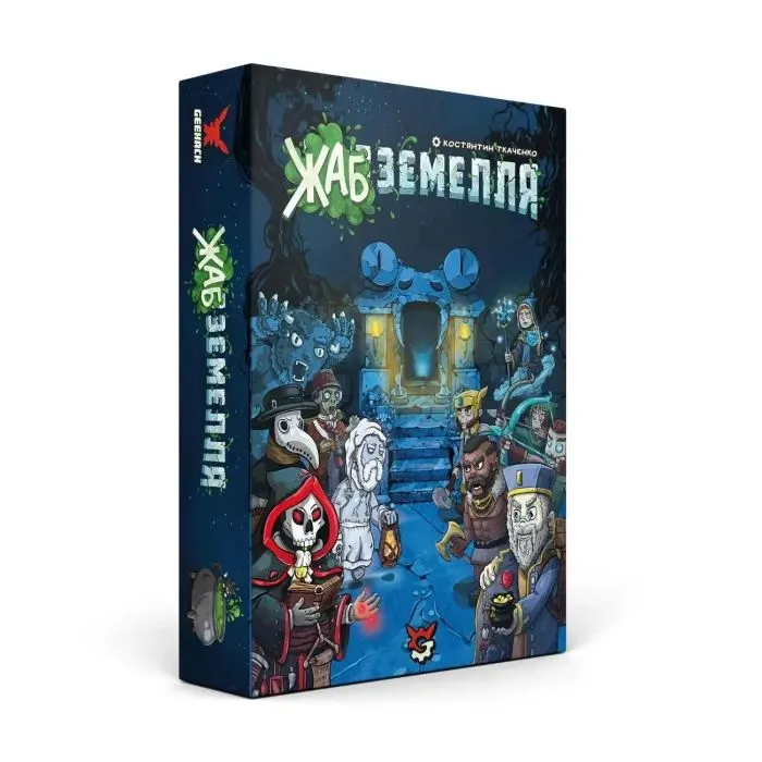 Настільна гра Geekach Games Жабземелля (TOADgeon) (укр.) (GKST003UA) зображення 2