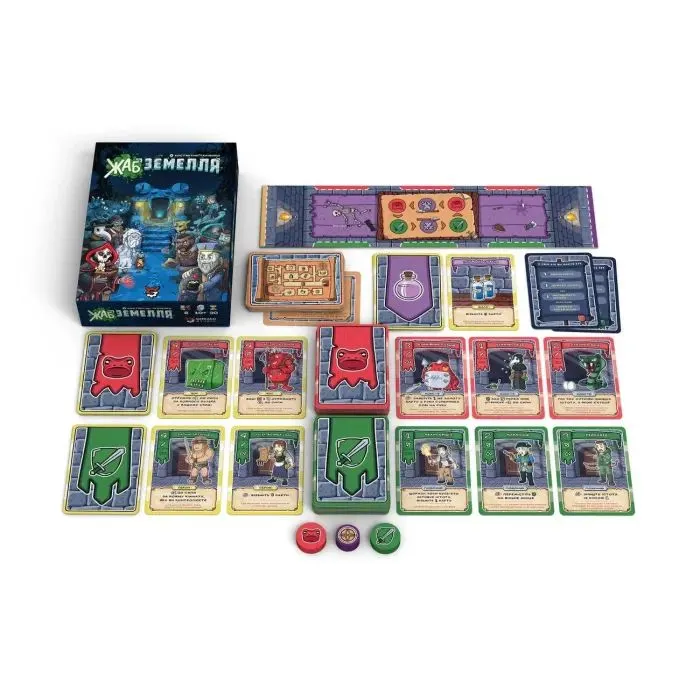 Настільна гра Geekach Games Жабземелля (TOADgeon) (укр.) (GKST003UA) зображення 6