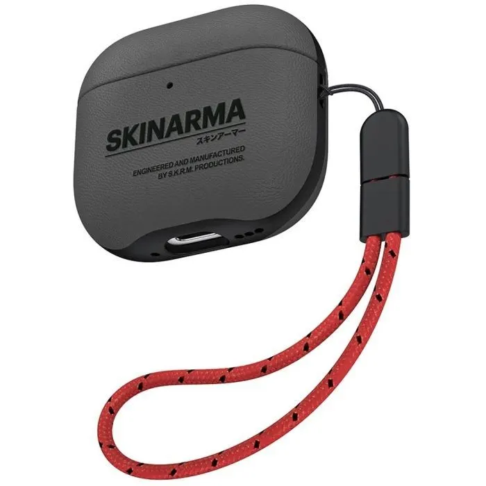 Чохол для навушників Skinarma Чохол Skinarma Spunk AirPods 4 pewter green SK-AP4-SPUNK-GRN 8886461247022 (8886461247022)