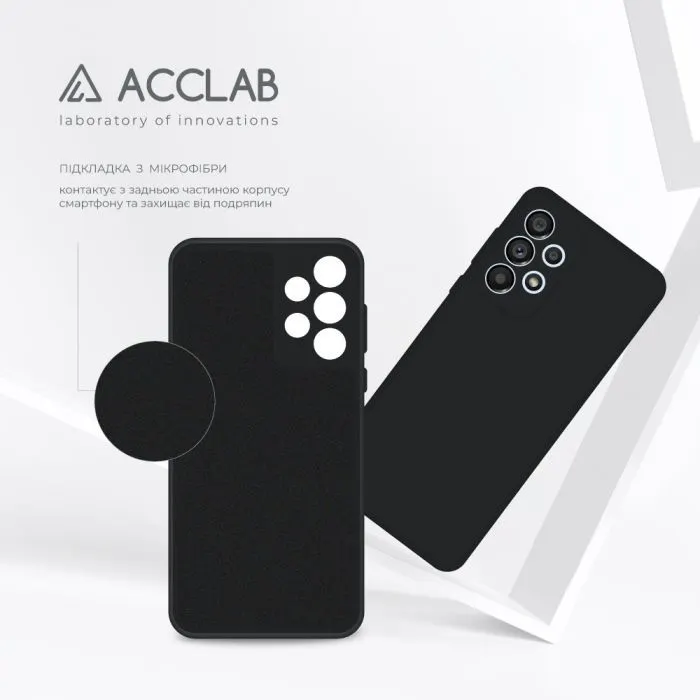 Чохол до мобільного телефона ACCLAB SoftShell Samsung Galaxy A53 5G Black (1283126552960) зображення 5