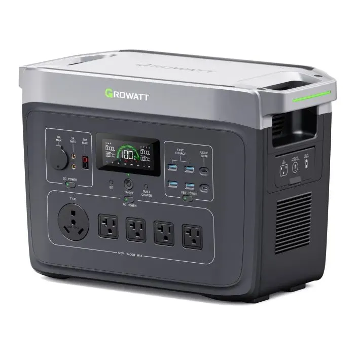Зарядна станція Growatt Infinity 2000 Pro 2400W, 2048Wh (PPSL00.0002000) зображення 2