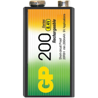 Аккумулятор Крона GP 200mAh * 1 Gp (GP20R8H-2UE1 / 4891199071645) изображение 2