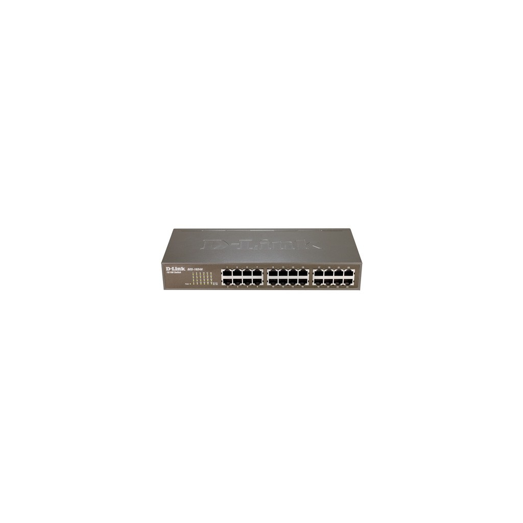 Комутатор мережевий D-Link DES-1024A (DES-1024A metal case)