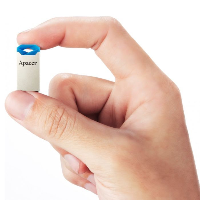USB флеш накопитель Apacer 32GB AH111 Blue RP USB2.0 (AP32GAH111U-1) изображение 6
