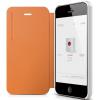 Чохол до мобільного телефона Elago для iPhone 5 /Leather Flip/Orange (ELS5LE-OR) зображення 4