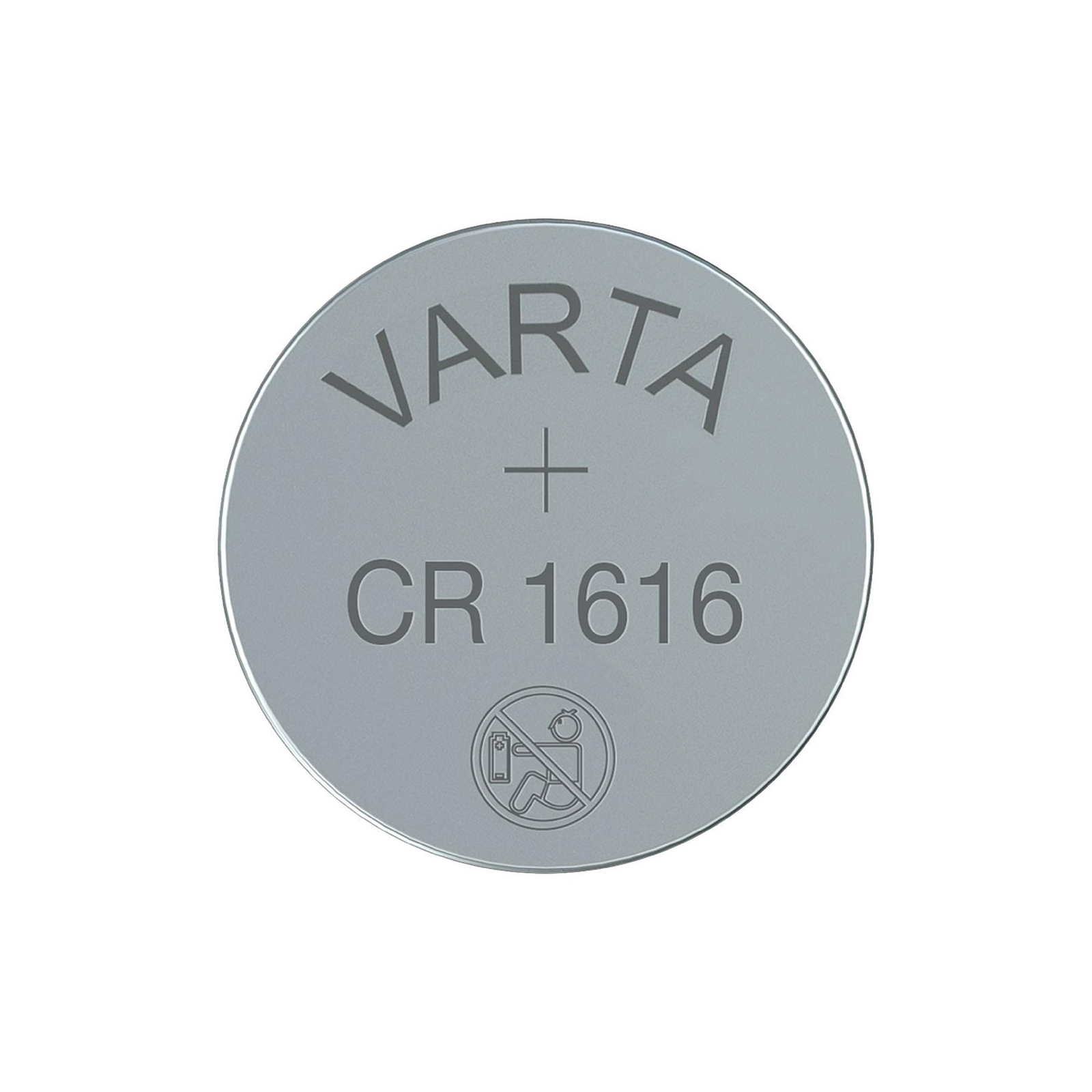 Батарейка Varta CR 1616 BLI 1 LITHIUM (06616101401) зображення 2