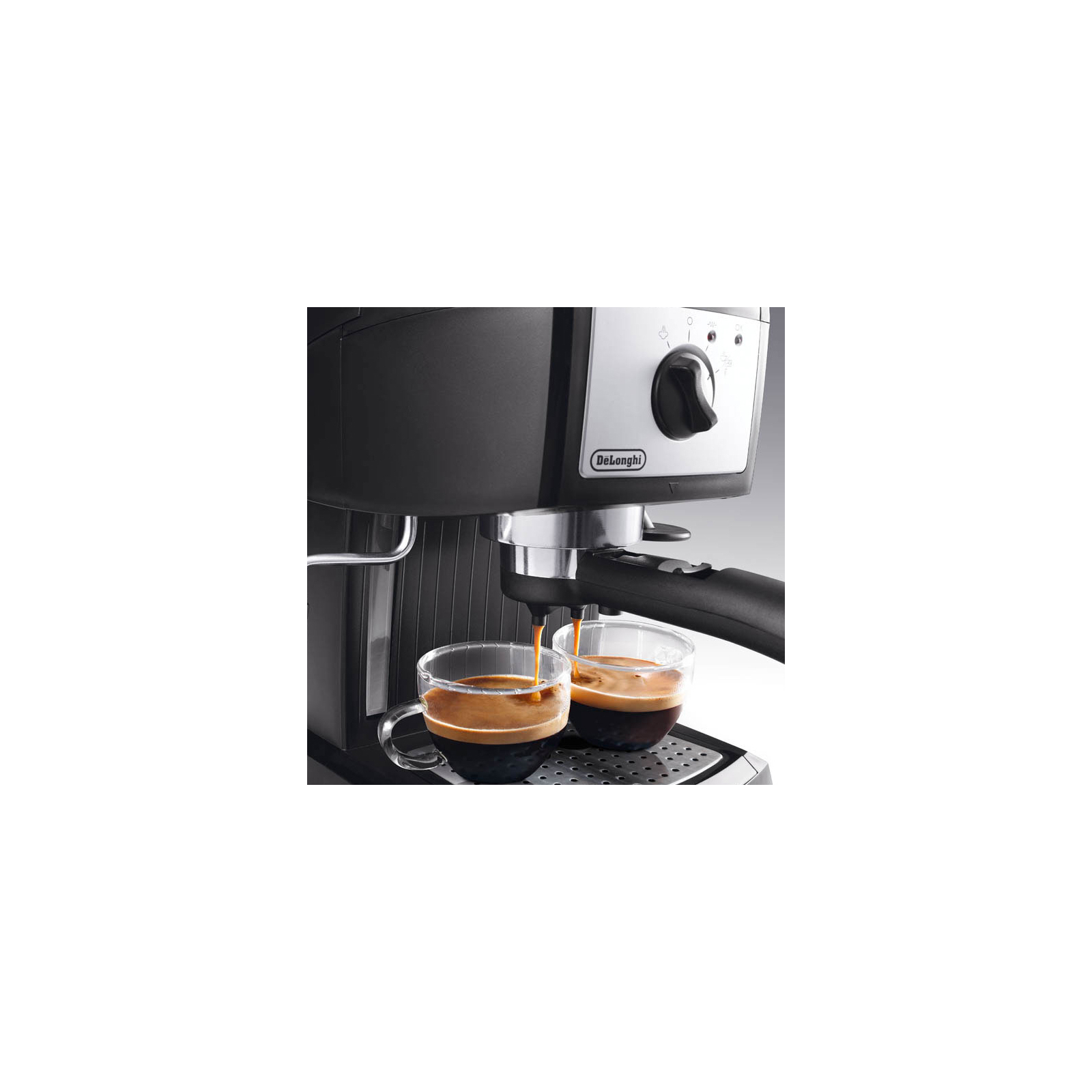 Ріжкова кавоварка еспресо DeLonghi EC 156.B (EC156.B) зображення 2
