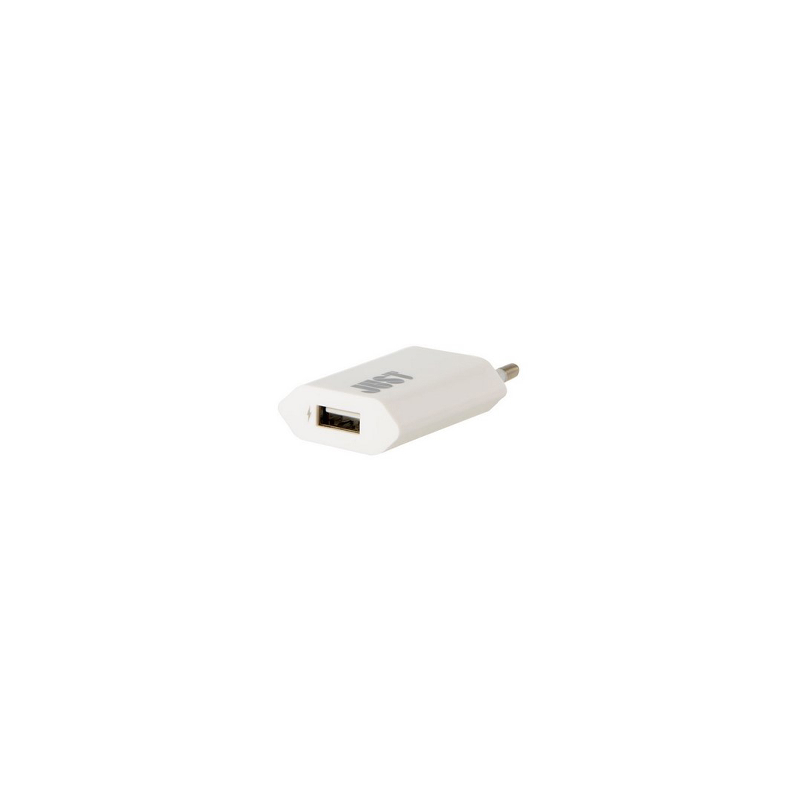 Зарядний пристрій Just Trust USB Wall Charger (1A/5W, 1*USB) (WCHRGR-TRST-WHT)