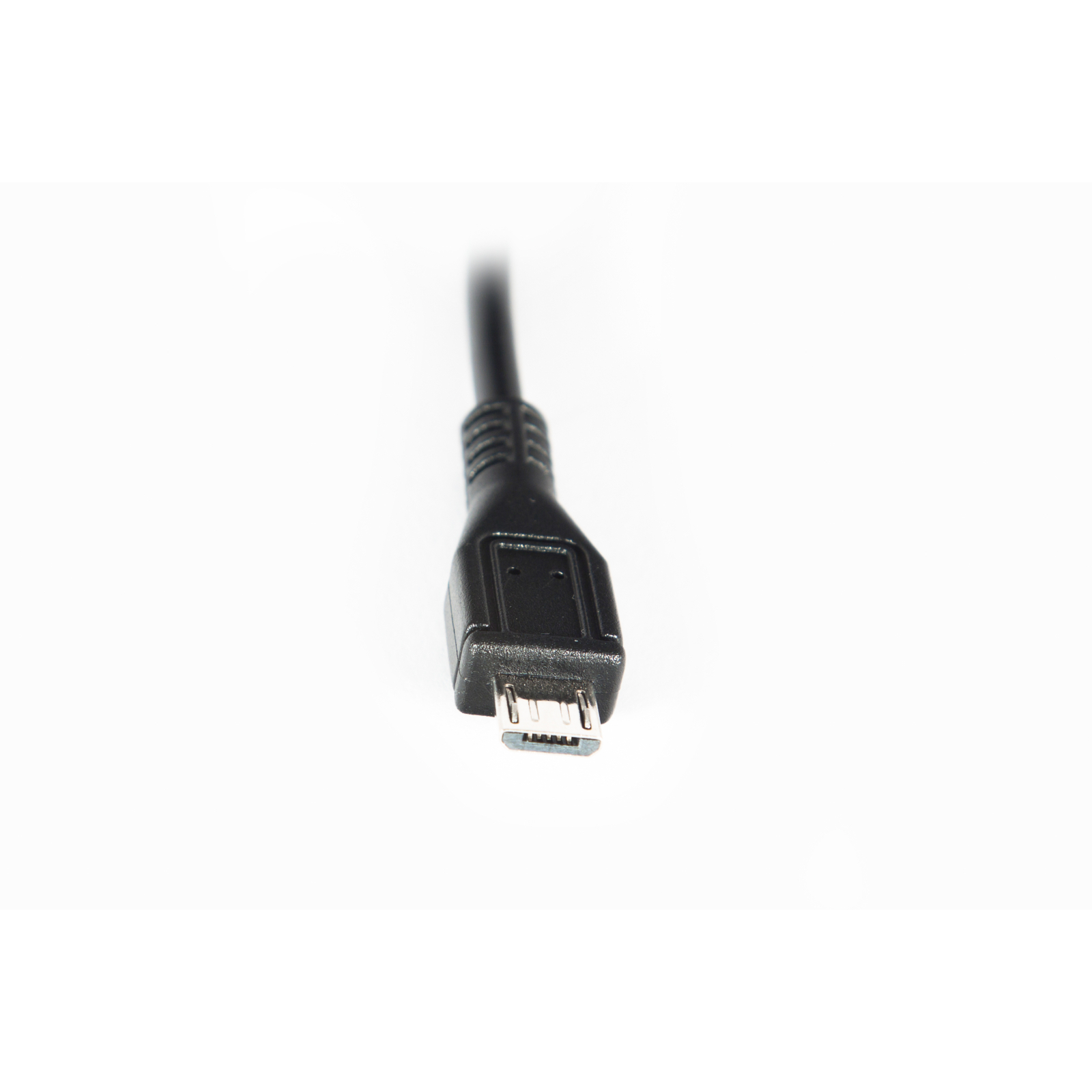 Дата кабель OTG USB 2.0 AF to Micro 5P 0.1m Vinga (CB010BK) зображення 4