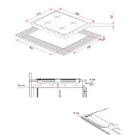 Варочная поверхность Perfelli HGM 610 BL изображение 8