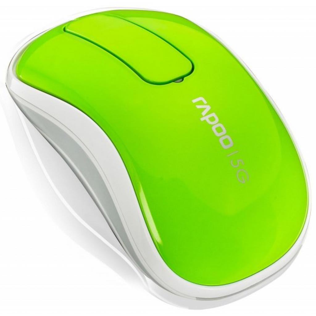 Мишка Rapoo Touch Mouse T120p Green зображення 5