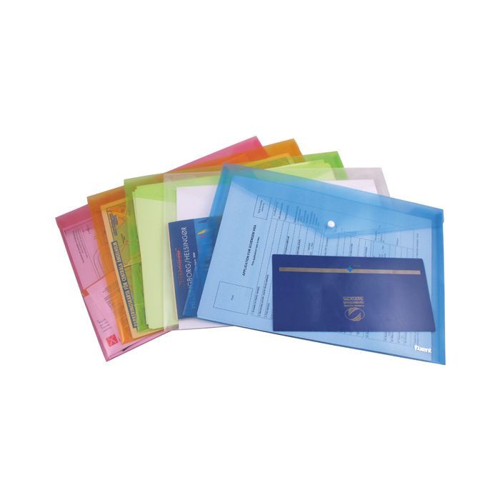 Папка - конверт Axent А4, glossy, red (1402-24-А) изображение 2