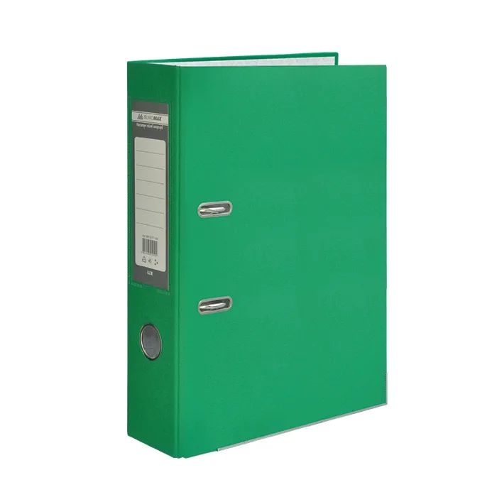 Папка - регистратор Buromax А4, 70мм, JOBMAX PP, green, built-up (BM.3011-04c)