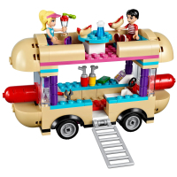 Конструктор LEGO Friends Парк развлечений Фургон с хот-догами (41129) изображение 4