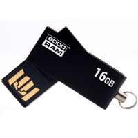 USB флеш накопитель Goodram 16GB Cube Black USB 2.0 (UCU2-0160K0R11) изображение 2