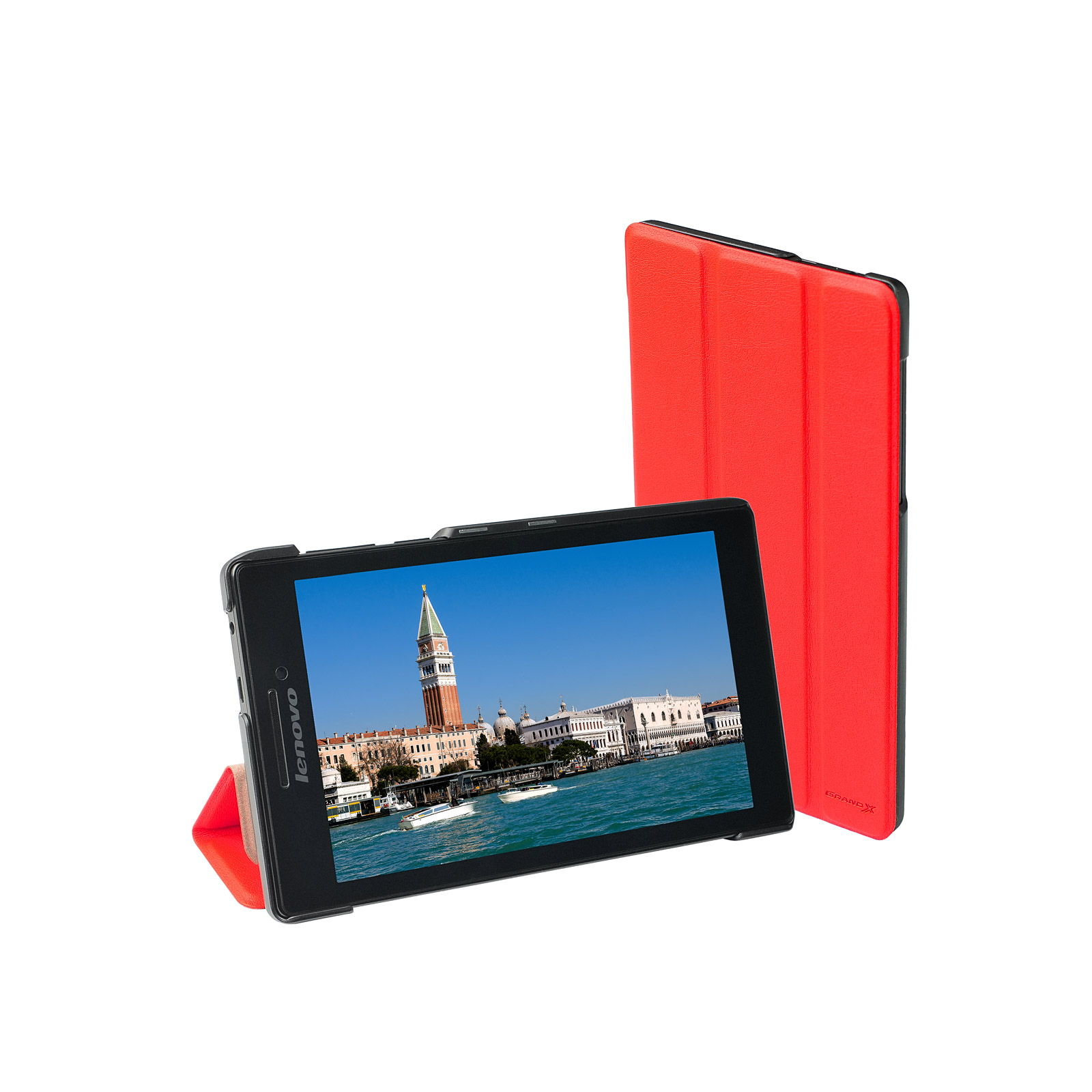 Чехол для планшета Grand-X для Lenovo Tab 3 710F Red (LTC - LT3710FR) изображение 5