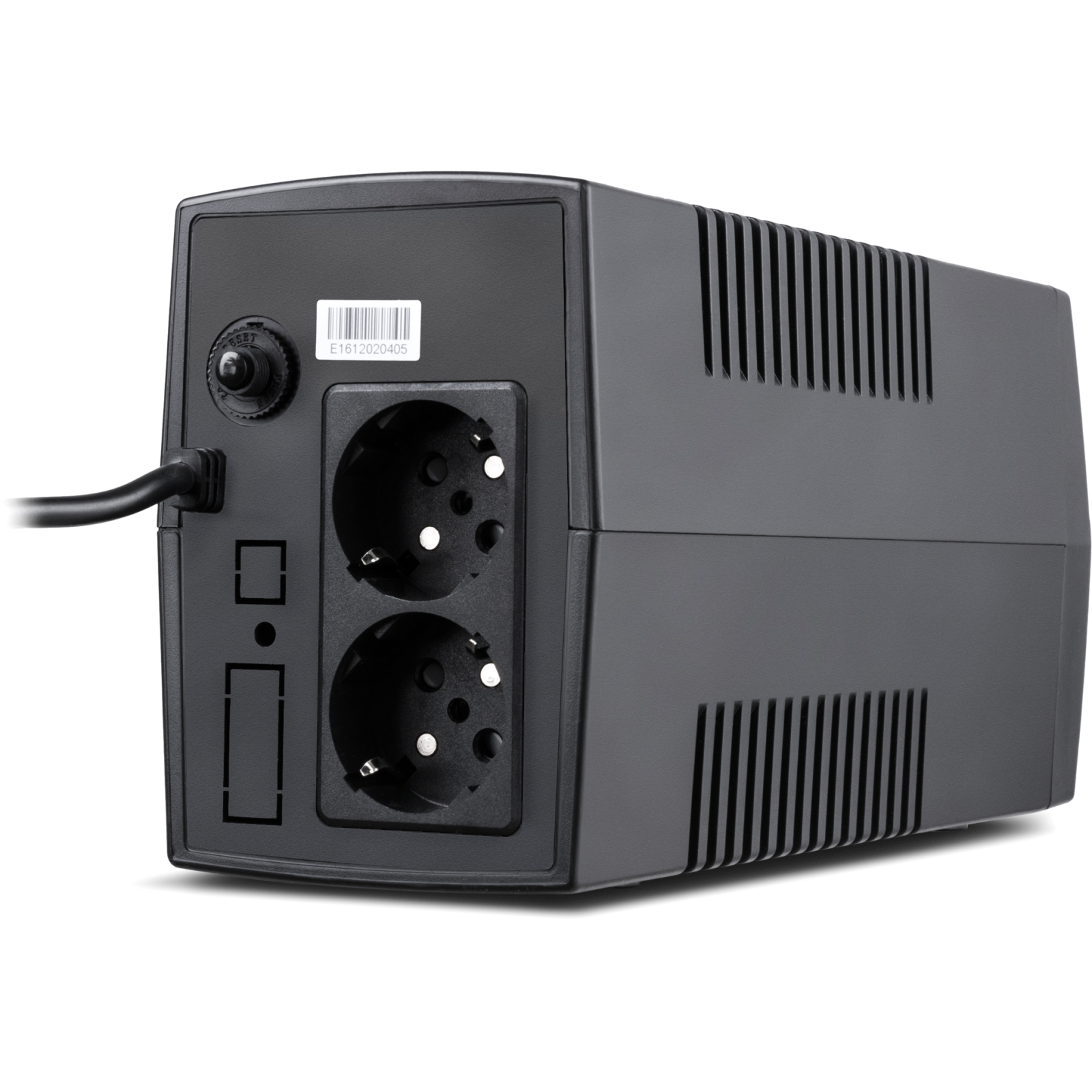 Пристрій безперебійного живлення Vinga LCD 1200VA plastic case (VPC-1200P) зображення 3