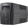 Пристрій безперебійного живлення Vinga LCD 600VA plastic case (VPC-600P) зображення 4