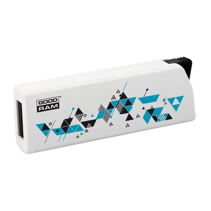 USB флеш накопитель Goodram 128GB UCL2 Click White USB 2.0 (UCL2-1280W0R11) изображение 2