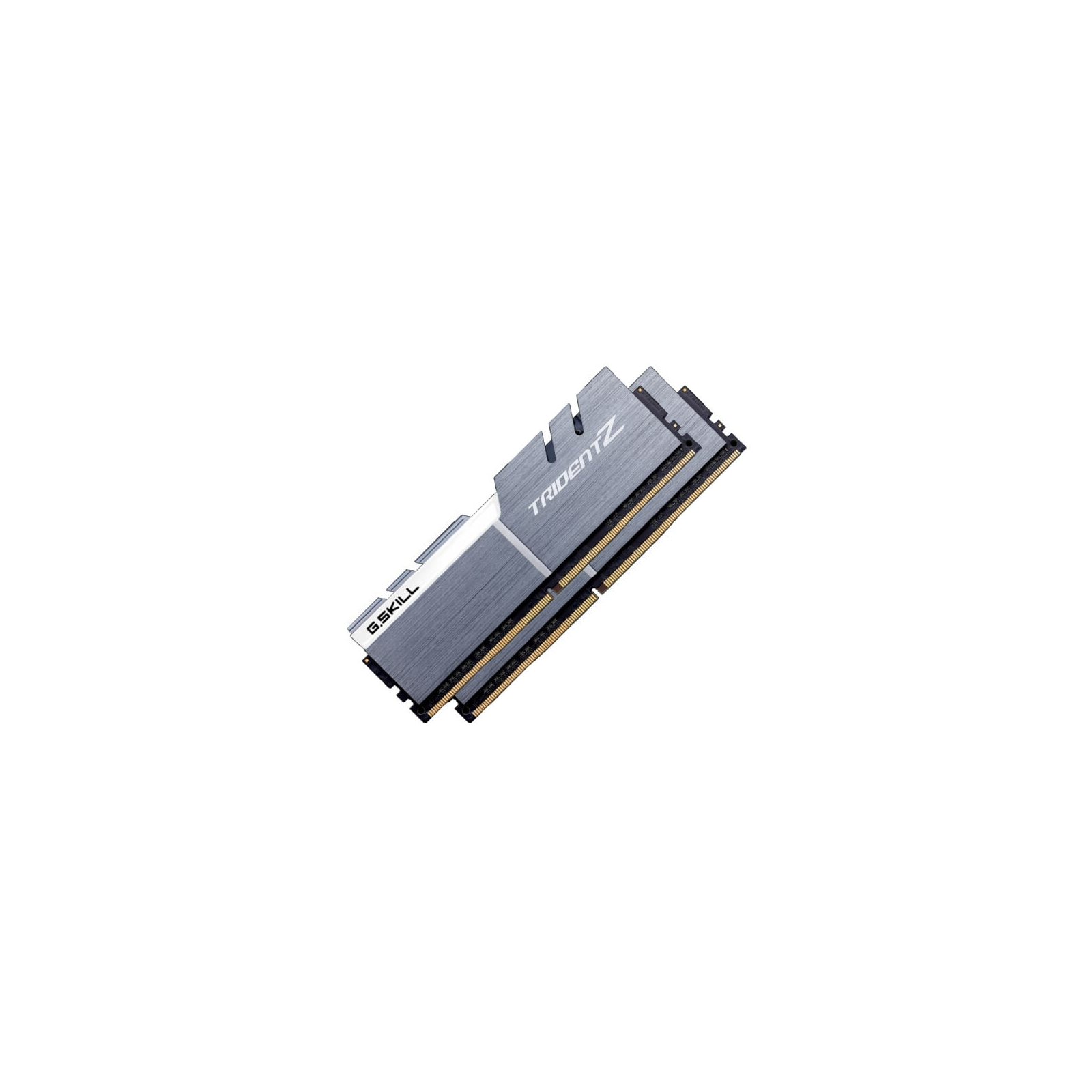 Модуль пам'яті для комп'ютера DDR4 16GB (2x8GB) 3200 MHz Trident Z Silver H/ White G.Skill (F4-3200C16D-16GTZSW) зображення 2