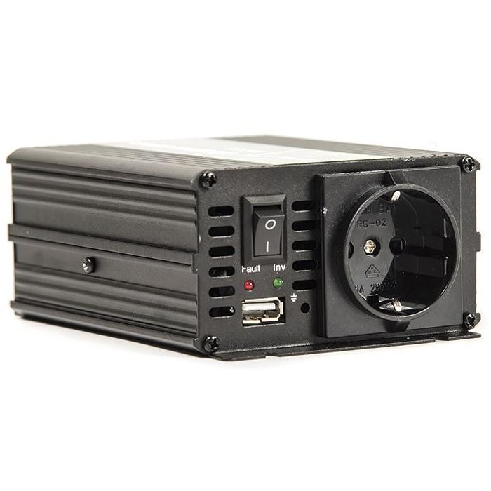 Автомобільний інвертор 24V/220V 300W, USB 5V 1A, HYM300-242 PowerPlant (KD00MS0002) зображення 4