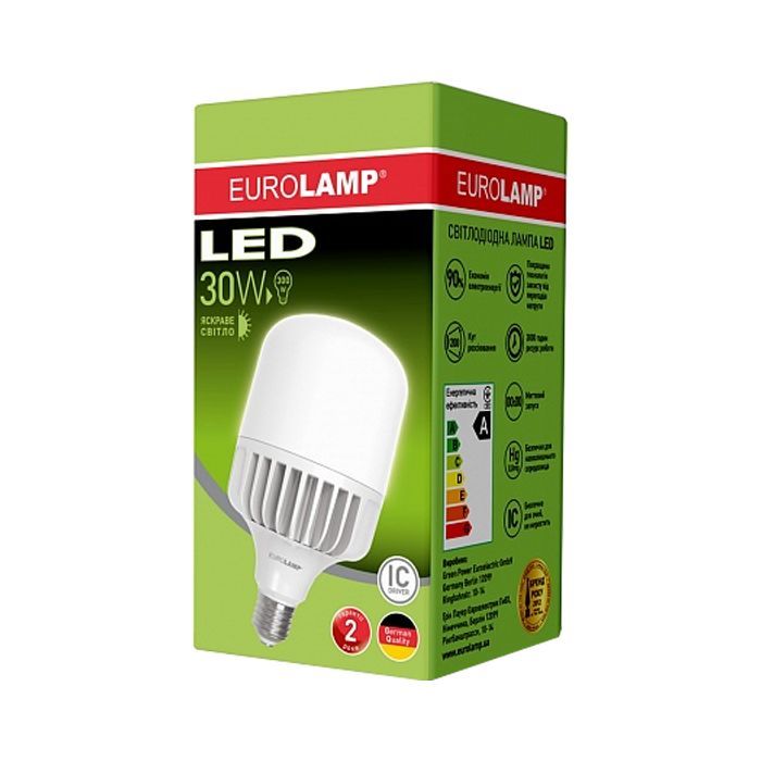 Лампочка Eurolamp E27 (LED-HP-30274) изображение 3