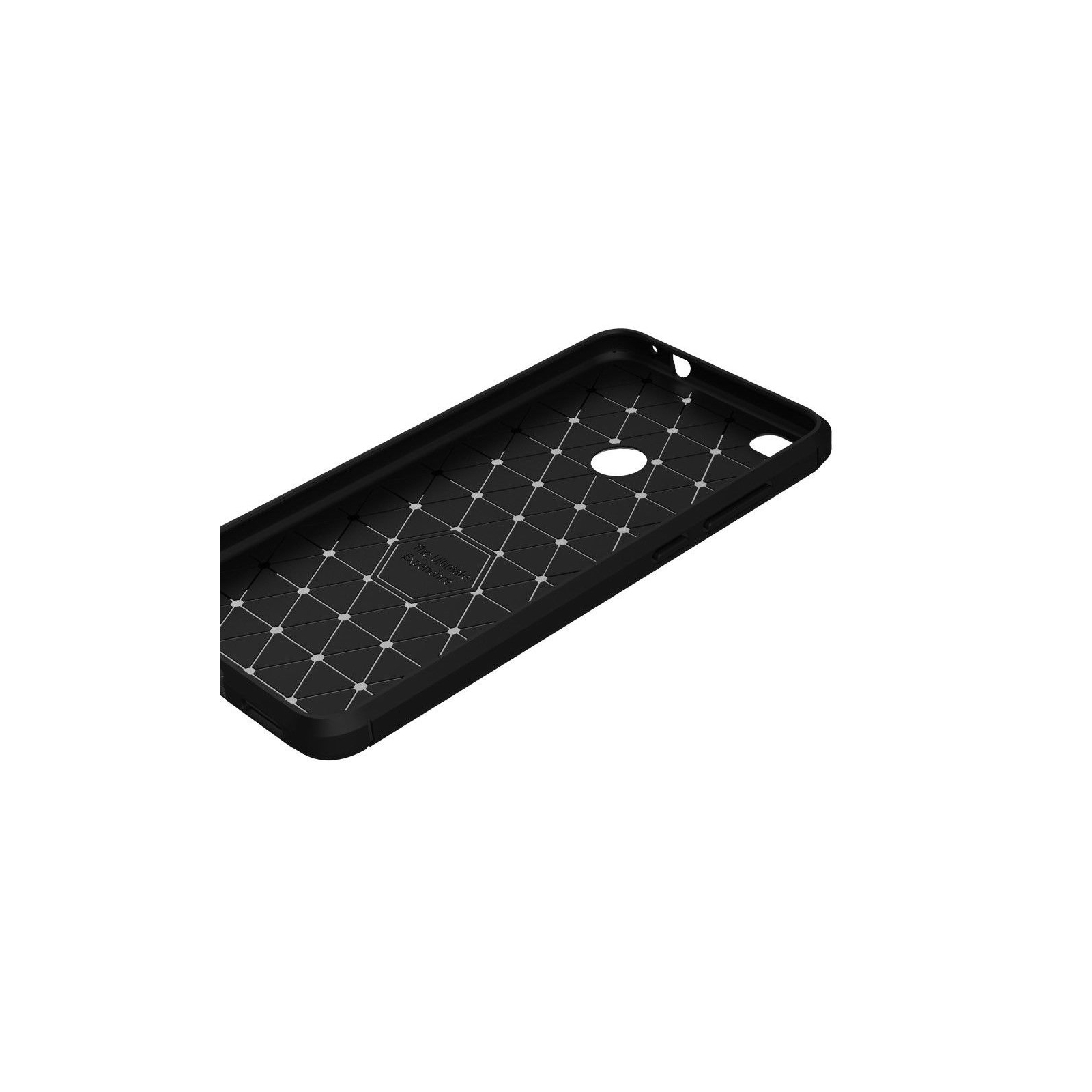 Чохол до мобільного телефона для Huawei P8 Lite 2017 Carbon Fiber (Black) Laudtec (LT-P8L2017B) зображення 4