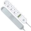 Мережевий фільтр живлення ColorWay CW-CHE44W, 4 розетки/4USB White 2M (CW-CHE44W) зображення 4