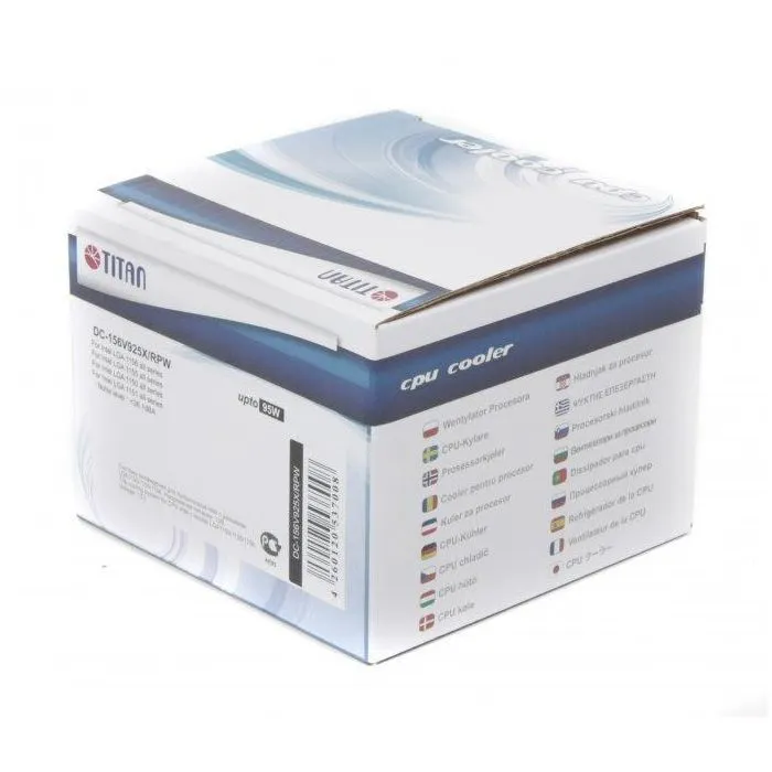 Кулер для процессора Titan DC-156V925X/RPW изображение 3